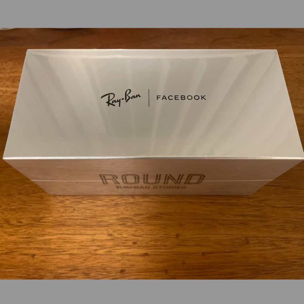Round Rayban Facebook Stories New In Box